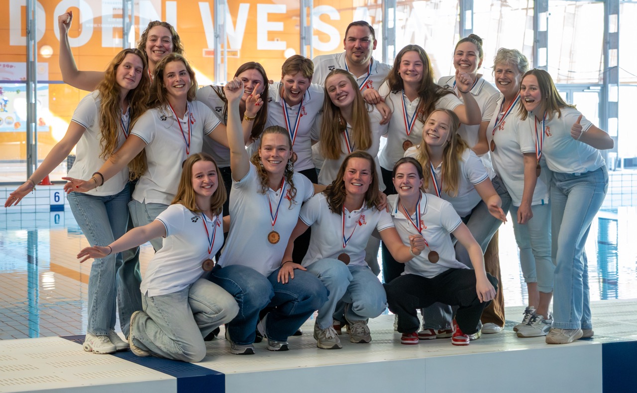 Brons voor UZSC Dames 1 tijdens KNZB Beker Final Four!