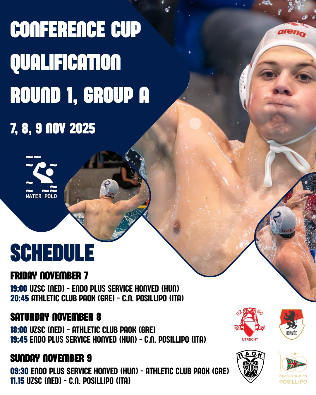 Conference Cup Heren 1 | 7 t/m 9 nov